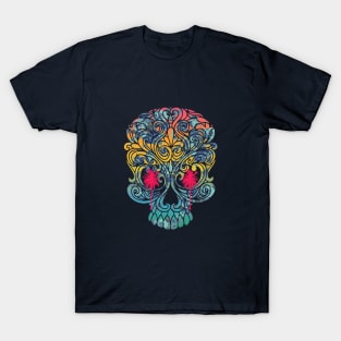 Summer Tropical Skull T-Shirt